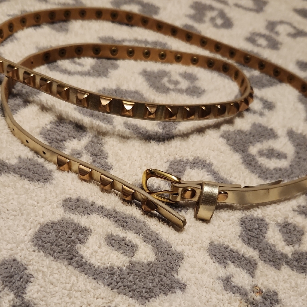 Torrid Gold Studded Women's Belt Size 22